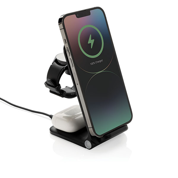 P015 Powerpal 3-in-1 RSC Recycled Plastic Charger