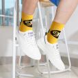 P167 Crew Woven Bamboo Socks