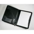 M117 Warwick Zipped Leather A5 Conference Folder