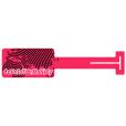 P027 Plastic Luggage Tag