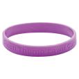 P077 Recessed Silicone Wristband
