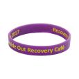 P077 Silicone Screen Printed Wristband