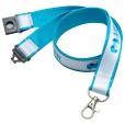 P080 20mm Printed Satin Applique Lanyard