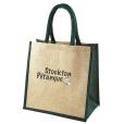 P073 Green & Innocent Mamba Jute Bag - 1 Colour