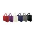 P073 Green & Innocent Tembo Coloured Laminated Jute Bag - Full Colour