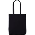 P070 Black 10oz Canvas Cotton Shopper - Full Colour