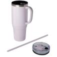 P102 Melbourne Insulated Tumbler with Straw - 1200ml
