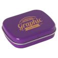 P087 Flat Mint Tin - 1 Colour