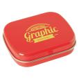 P087 Flat Mint Tin - 1 Colour