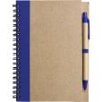 P142 Eco Wirobound Notebook with Ballpen - 1 Colour