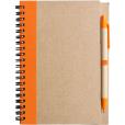 P142 Eco Wirobound Notebook with Ballpen - 1 Colour