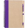 P142 Eco Wirobound Notebook with Ballpen - 1 Colour