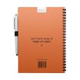 P142 MOYU A5 Erasable Hardcover Notebook