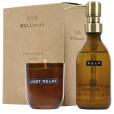 P031 Wellmark Discovery Hand Soap Dispenser and Scented Candle Set