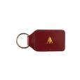 N036 Recycled Leather Key Fob
