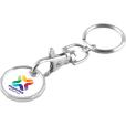 P034 Express Printed Trolley Token Key Ring