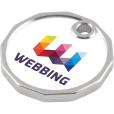 P034 Express Printed Trolley Token Key Ring