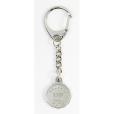 P034 Trolley Token Key Ring With Chain