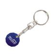 P034 Aluminium Trolley Token Key Ring