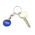 P034 Aluminium Trolley Token Key Ring