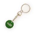 P034 Aluminium Trolley Token Key Ring