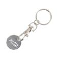 P034 Aluminium Trolley Token Key Ring