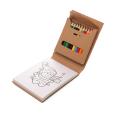 P135 2 in 1 Colouring Pad and Pencils