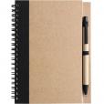 P142 Eco Wirobound Notebook with Ballpen - Full Colour