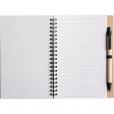 P142 Eco Wirobound Notebook with Ballpen - Full Colour