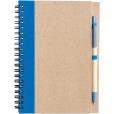 P142 Eco Wirobound Notebook with Ballpen - Full Colour