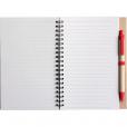 P142 Eco Wirobound Notebook with Ballpen - Full Colour