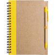 P142 Eco Wirobound Notebook with Ballpen - Full Colour