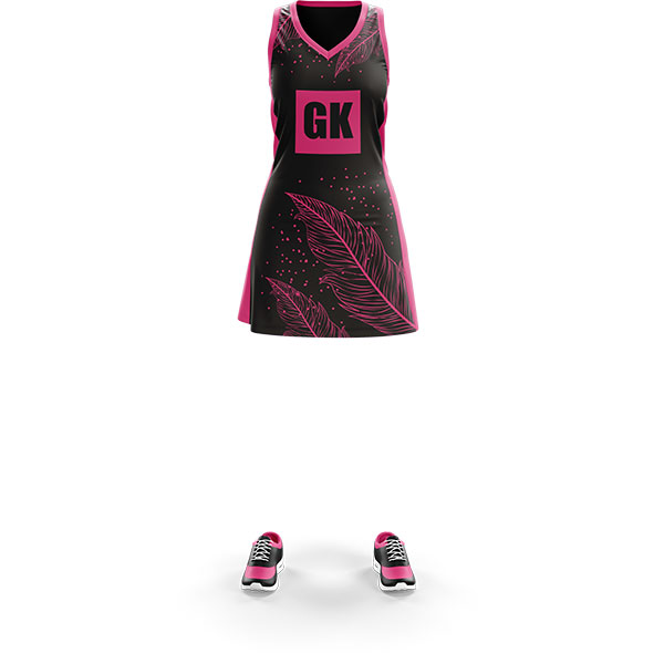 P154 Bespoke Sublimated Netball Dress