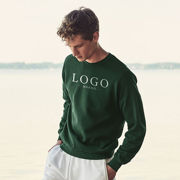 L163 Fruit Of The Loom Set-In Sweatshirt