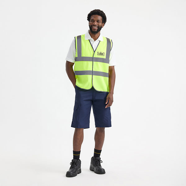 P169 Hi Vis Safety Waistcoat