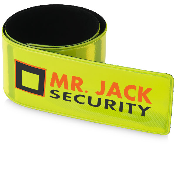 P169 Hitz Reflective Slapwrap Wristband