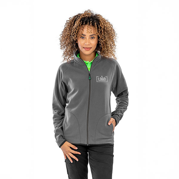 P163 Result Genuine Recycled Micro Fleece Jacket