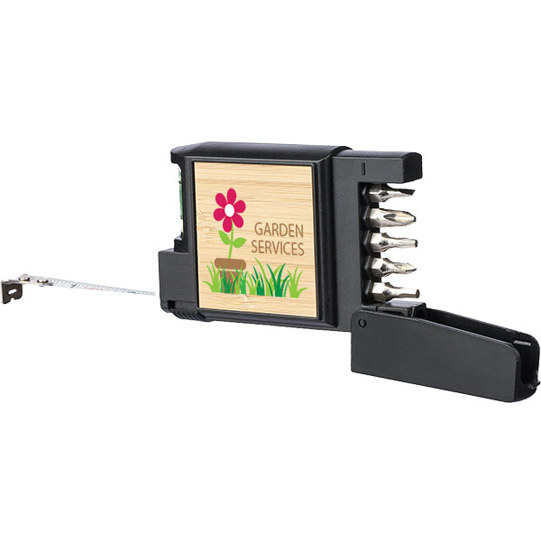 P041 3m Tape Measure with Spirit Level - 1 Colour