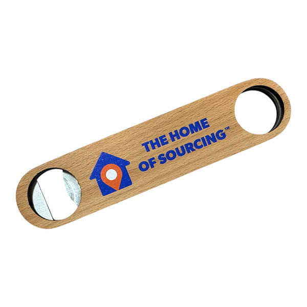 P091 Wooden Bar Blade Bottle Opener - 1 Colour