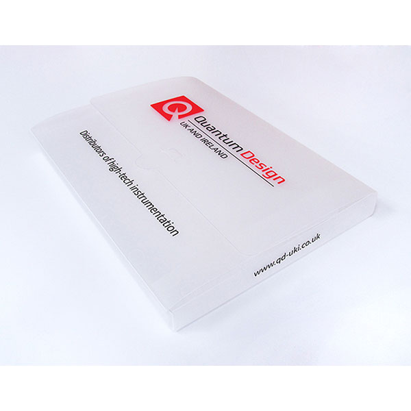 P143 A4 Polypropylene Box Wallet - Full Colour