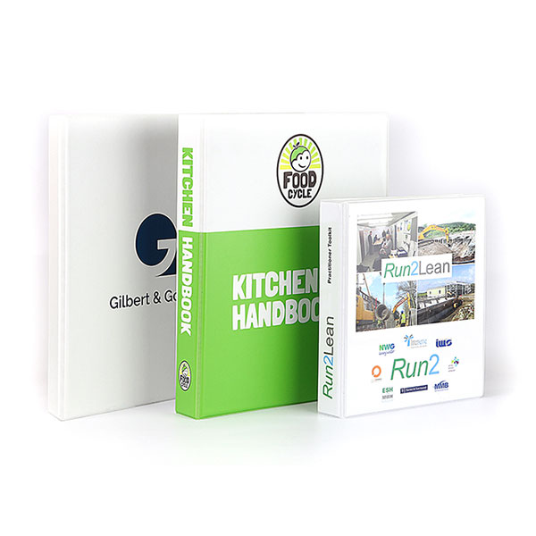 P143 A4 2 Ring Binder PVC - Full Colour