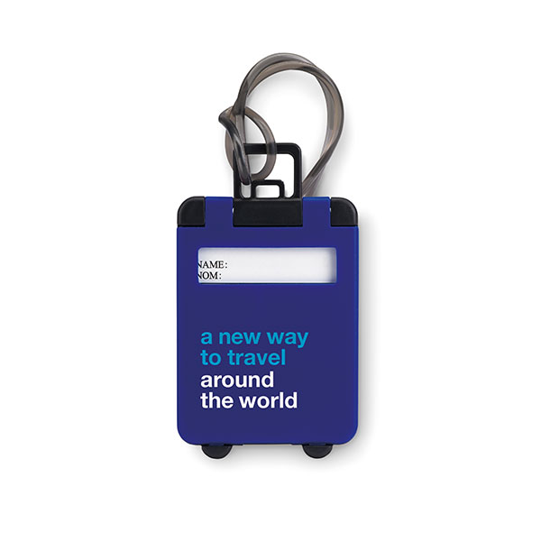 J085 Plastic Luggage Tag