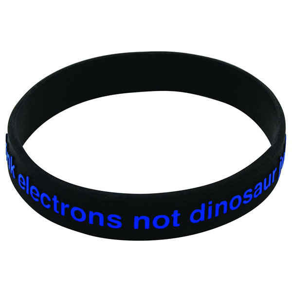 N077 Raised Profile Silicone Wristband