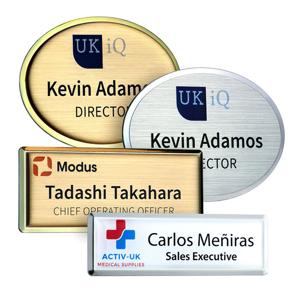 P078 Excel Framed Name Badge