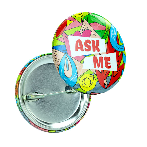 P079 55mm Button Badge