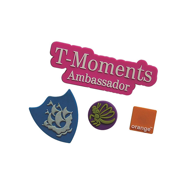 P079 Moulded Soft PVC Badge