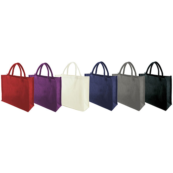 P073 Green & Innocent Tembo Coloured Laminated Jute Bag - Full Colour
