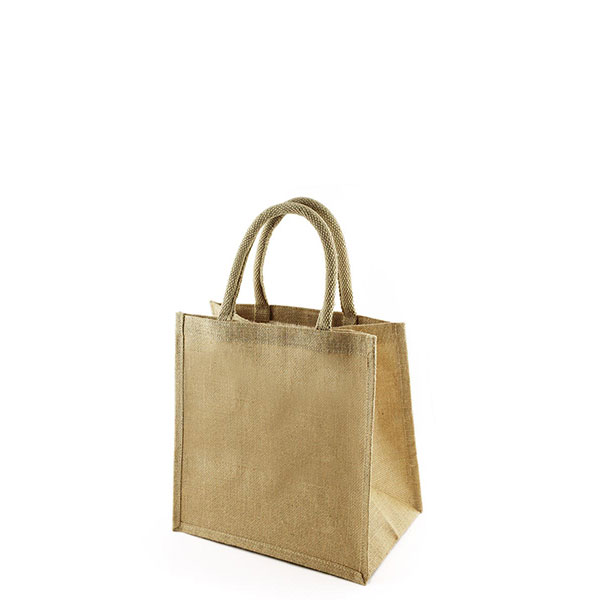 P073 Green & Innocent Mamba Natural Laminated Jute Bag - 1 Colour