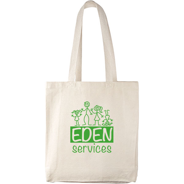 P070 Natural 10oz Canvas Cotton Shopper - Full Colour