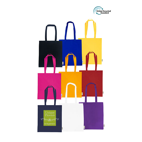 P071 Green & Innocent Twiga Recycled 5oz Cotton Shopper - Full Colour